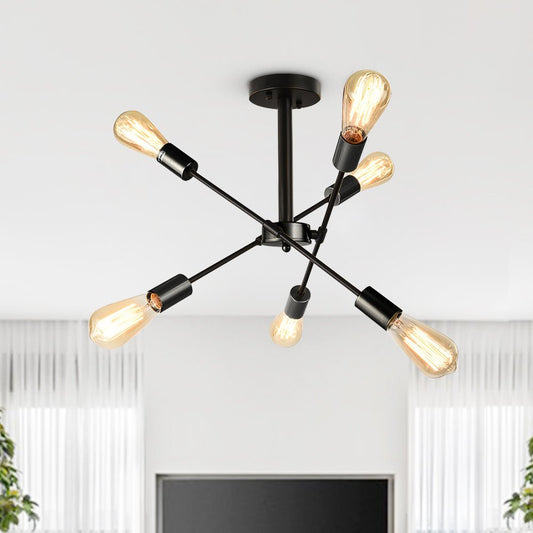 Lustre Salon Spoutnik en Métal