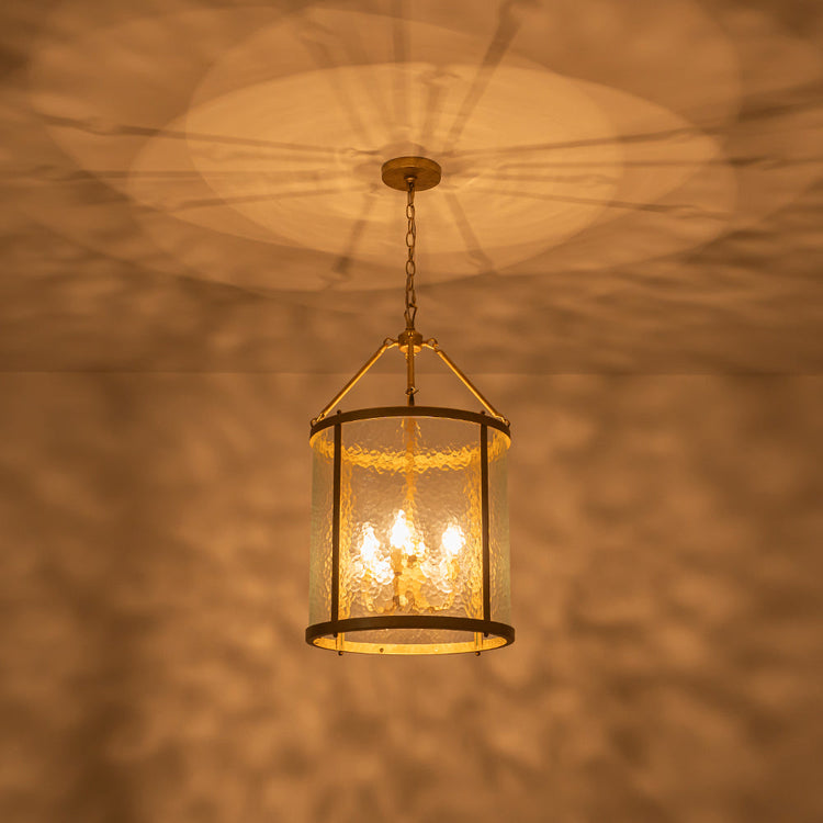 Suspension Salle à Manger Lanterne en Verre