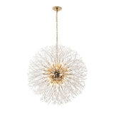 Lustre Salon Spoutnik 16 Lumières en Cristal