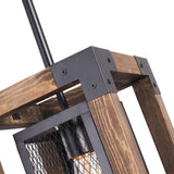 Suspension Salle à Manger en Bois 22 cm