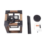 Suspension Salle à Manger en Bois 22 cm
