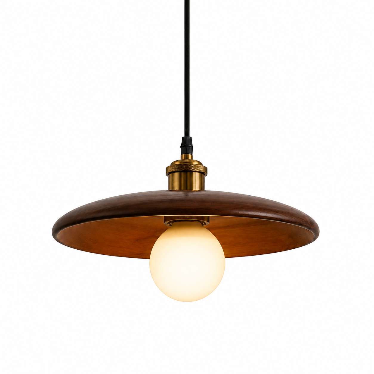 Suspension Bois Massif au Design Minimaliste