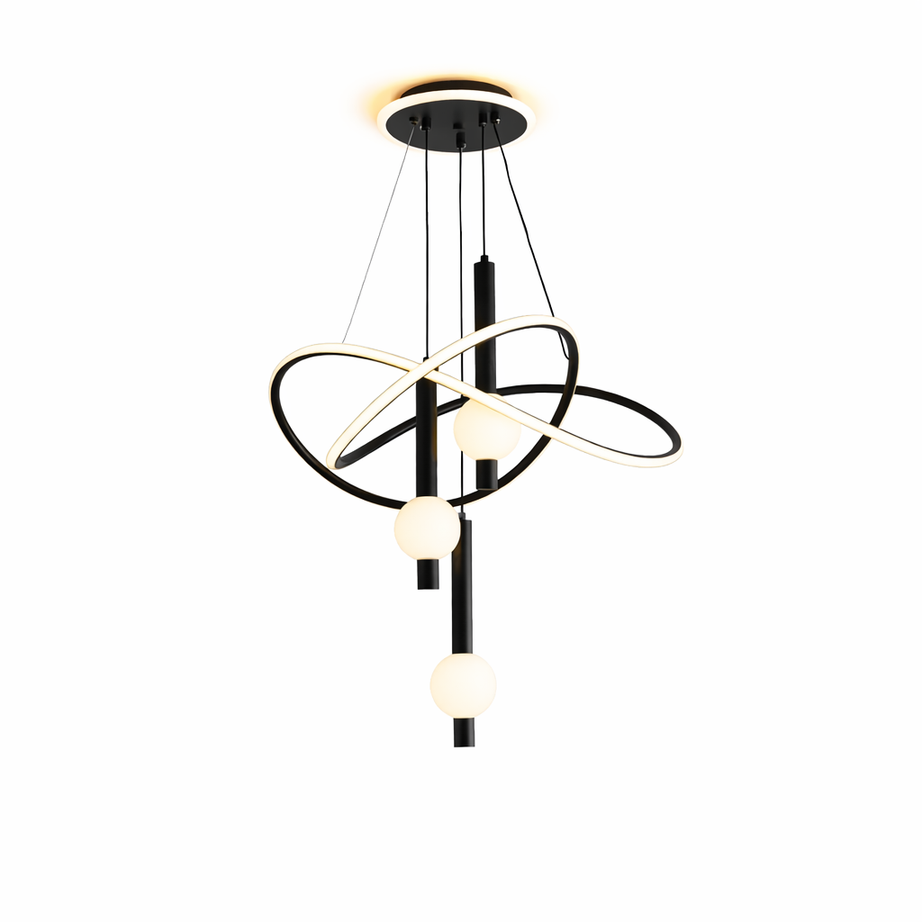 Suspension Luminaire Moderne avec Ampoule LED