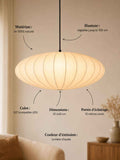 Suspension Chambre en Lin Japonais