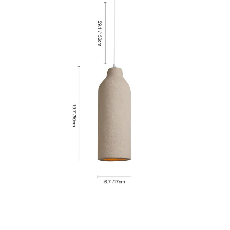 Suspension Salle à Manger Vase en Métal 35 cm