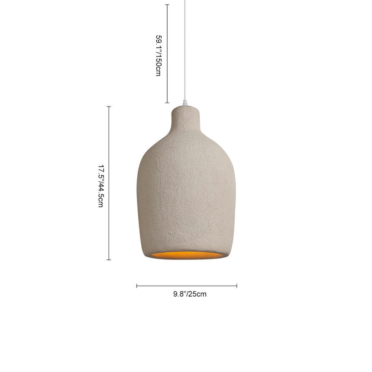 Suspension Salle à Manger Vase en Métal 35 cm