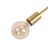 Plafonnier Laiton Moderne Sputnik Semi-Encastré pour Cuisine