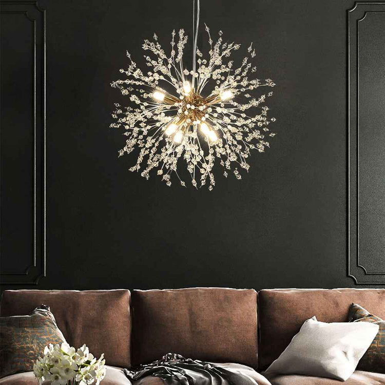 Lustre Moderne 9 Lumières Sputnik pour Cuisine