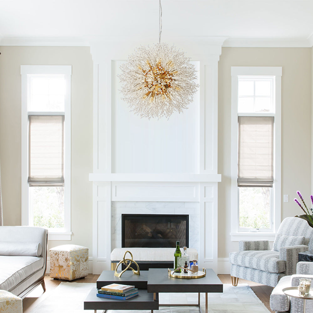 Lustre Cristal Moderne Sputnik