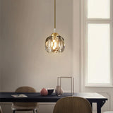 Suspension Cristal 1 Lumière pour Salle à Manger