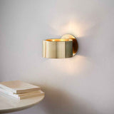 Applique Murale Laiton Mid Century une Luminaire en Brossé Finish pour Chambre