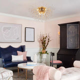Plafonnier Moderne Beaded Sputnik pour Chambre