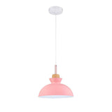 Suspension Luminaire Craftsman Style 1 Lumière Simple Dôme pour Salle à Manger