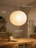 Suspension Salon en Lin Wabi-Sabi