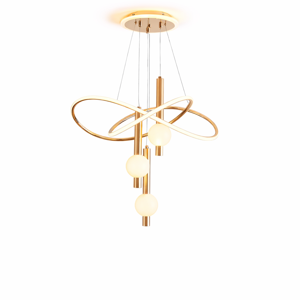 Suspension Luminaire Moderne avec Ampoule LED