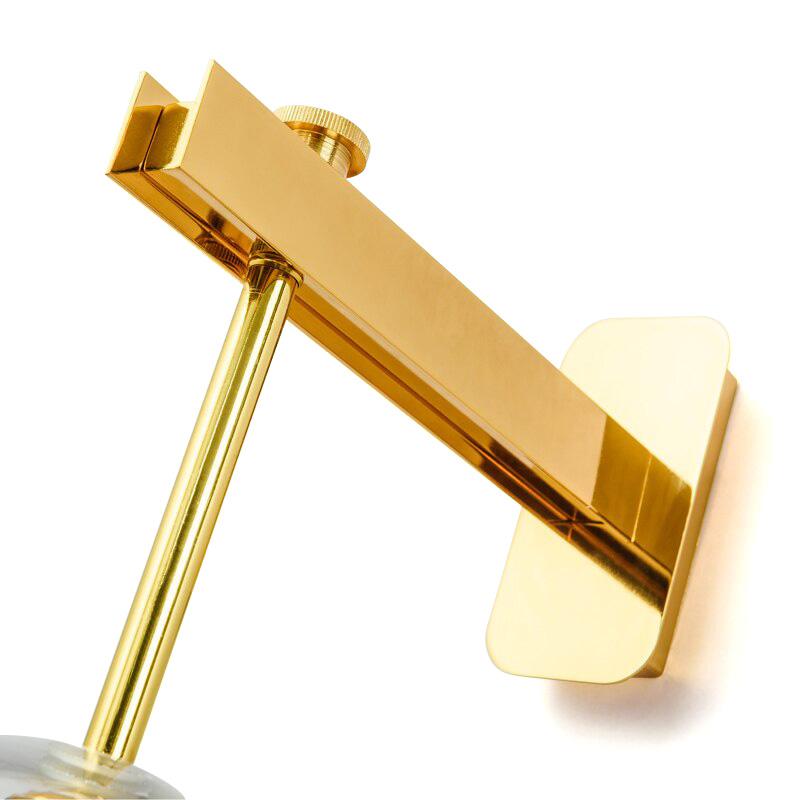 Applique Murale Verre 1 Lumière Moderne Cylindre pour Salle de Bain