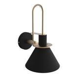 Applique Murale Chambre en Laiton Noir