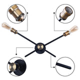 Applique Murale Moderne House 2/3 Luminaires Noir Linéaire Luminaire pour Chambre