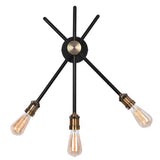 Applique Murale Moderne House 2/3 Luminaires Noir Linéaire Luminaire pour Chambre