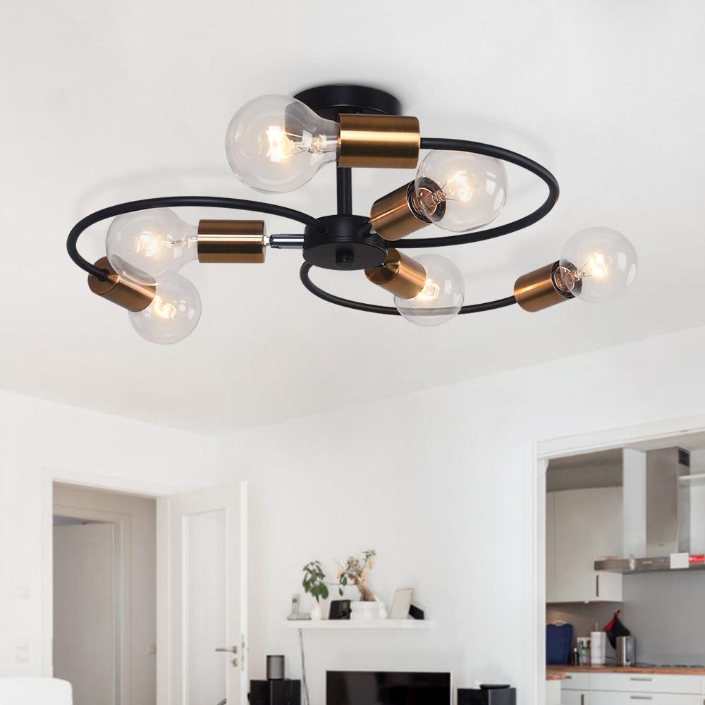 Plafonnier Salon Spoutnik en Verre