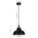 Suspension Luminaire 1 - Luminaire Cuisine Simple Dôme pour Salle à Manger
