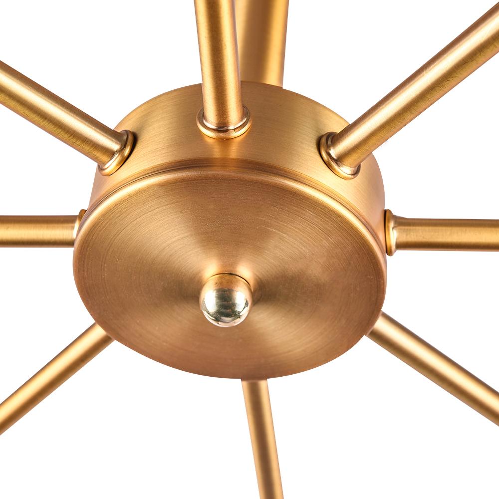 Plafonnier 8 Lumières Sputnik Semi-Encastré pour Cuisine