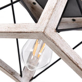 Suspension Luminaire Campagne Chic Rustique 1 Lumière Simple Mini pour Salle à Manger