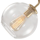 Lustre Boule Verre Classic Moderne Soufflé pour Salon