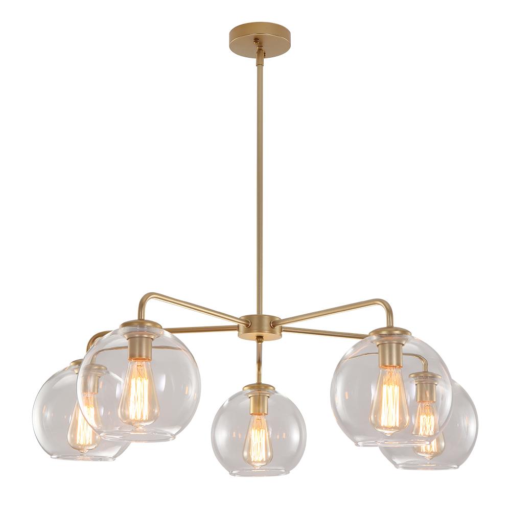 Lustre Boule Verre Classic Moderne Soufflé pour Salon