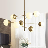 Lustre Cuisine Globe en Verre