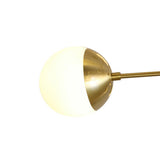 Lustre Cuisine Globe en Verre