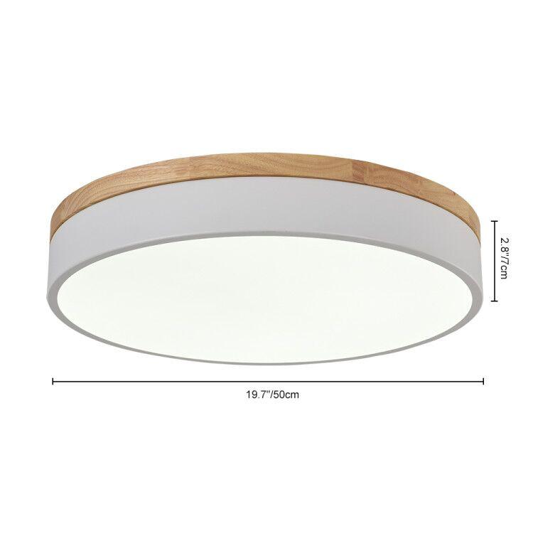 Plafonnier LED Moderne Tambour Luminaire pour Cuisine