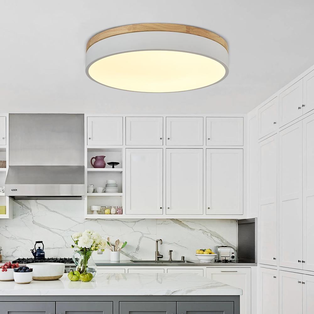 Plafonnier LED Moderne Tambour Luminaire pour Cuisine