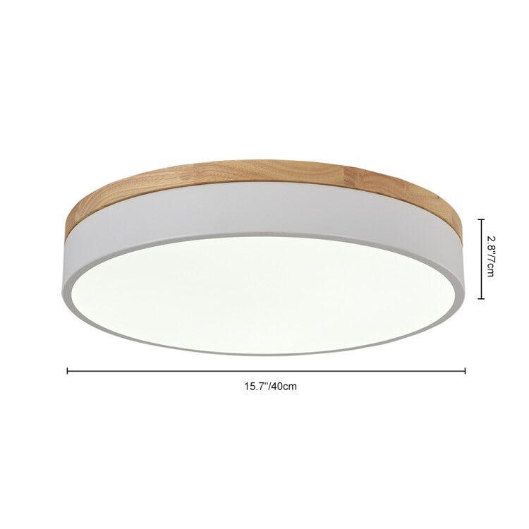 Plafonnier LED Moderne Tambour Luminaire pour Cuisine
