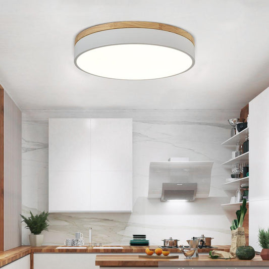 Plafonnier LED Moderne Tambour Luminaire pour Cuisine