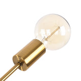 Lustre Salon Spoutnik en Laiton 70 cm