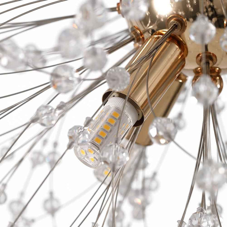 Lustre Moderne 9 Lumières Sputnik pour Cuisine