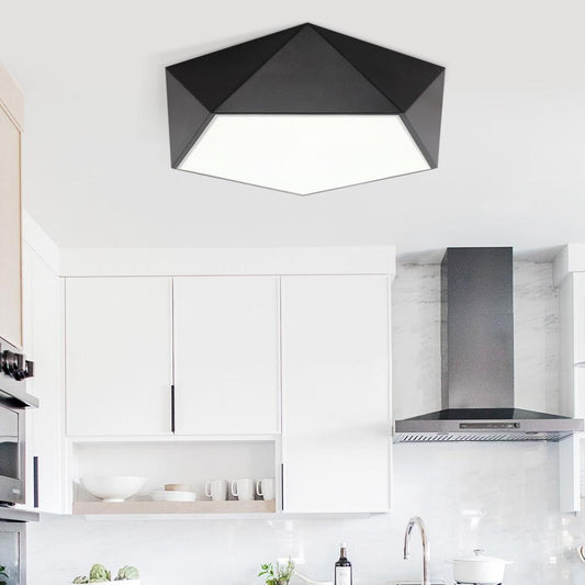 Plafonnier LED Moderne Noir