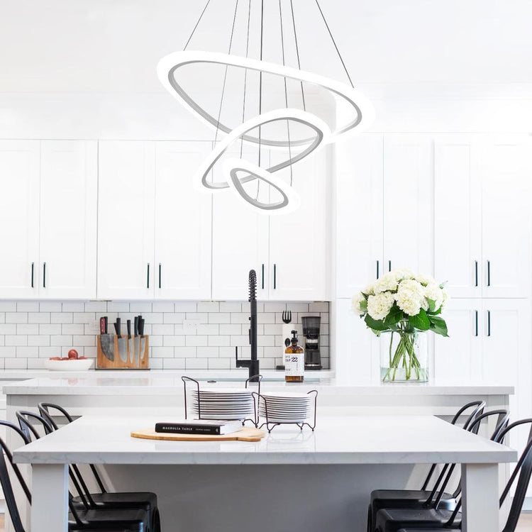 Lustre Salon en Verre