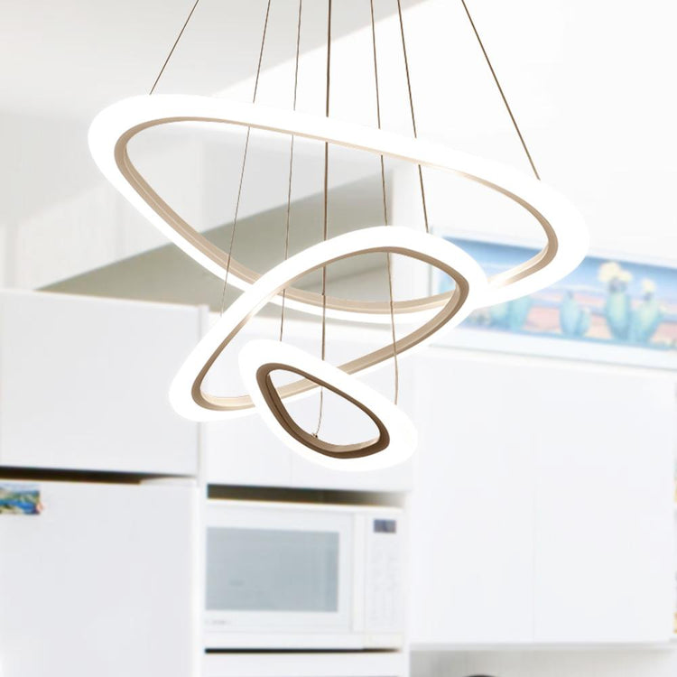 Lustre Salon en Verre