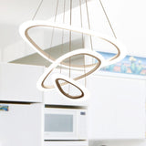 Lustre Salon en Verre