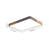 Plafonnier LED Moderne Rectangulaire pour Cuisine