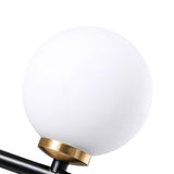Lustre Cuisine Boule 3 Lumières en Verre