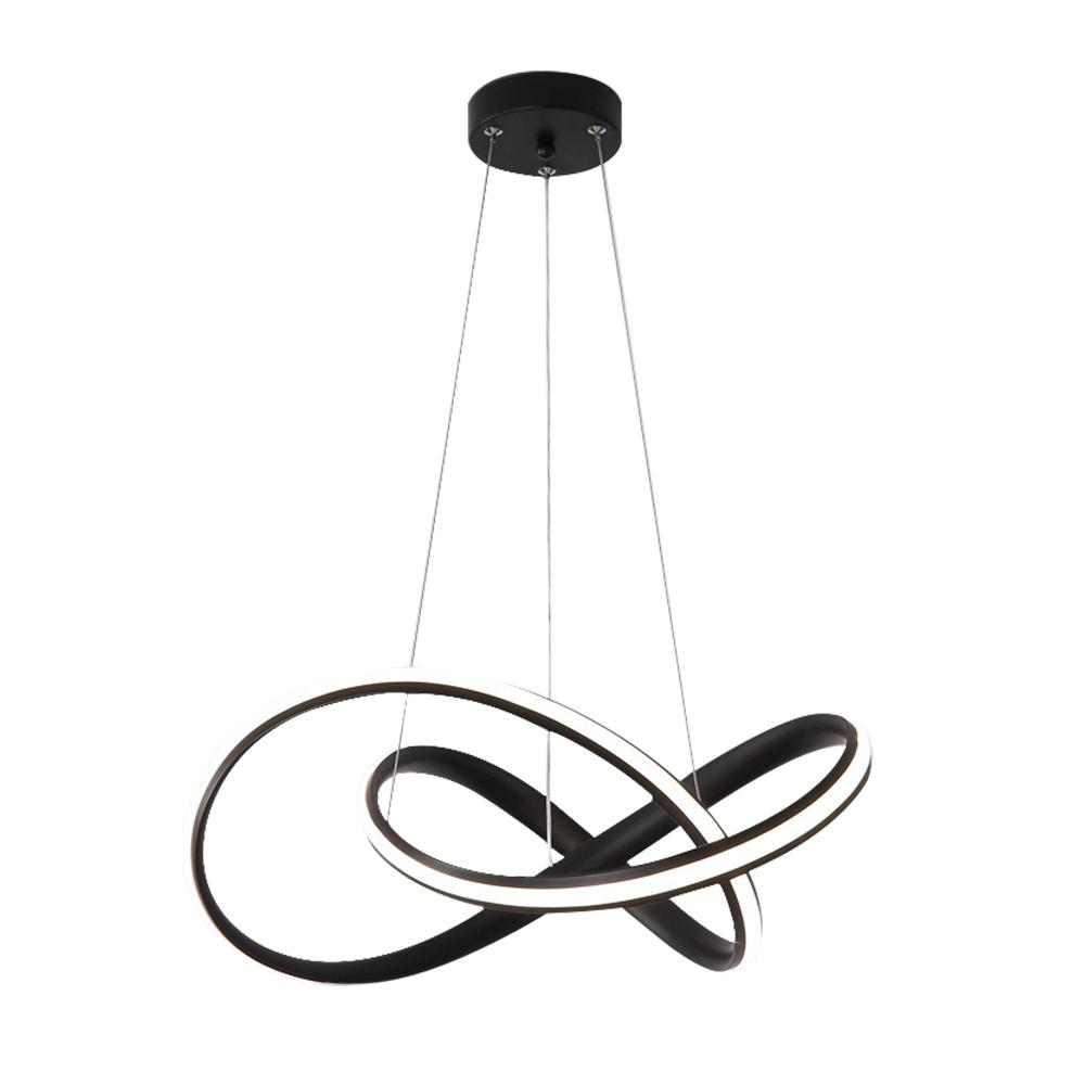 Lustre LED Moderne Twisted Ruban