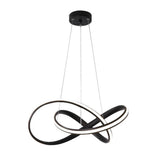 Lustre LED Moderne Twisted Ruban