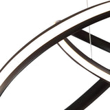Lustre LED Moderne Twisted Ruban
