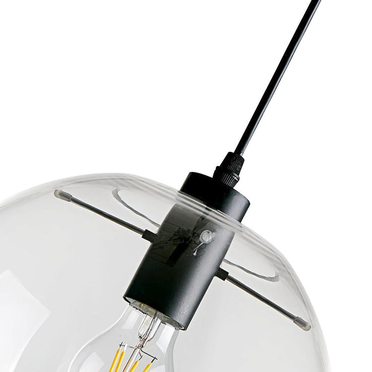 Lustre Cuisine Boule en Verre