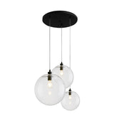 Lustre Cuisine Boule en Verre