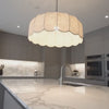 Suspension Salon en Lin Floral