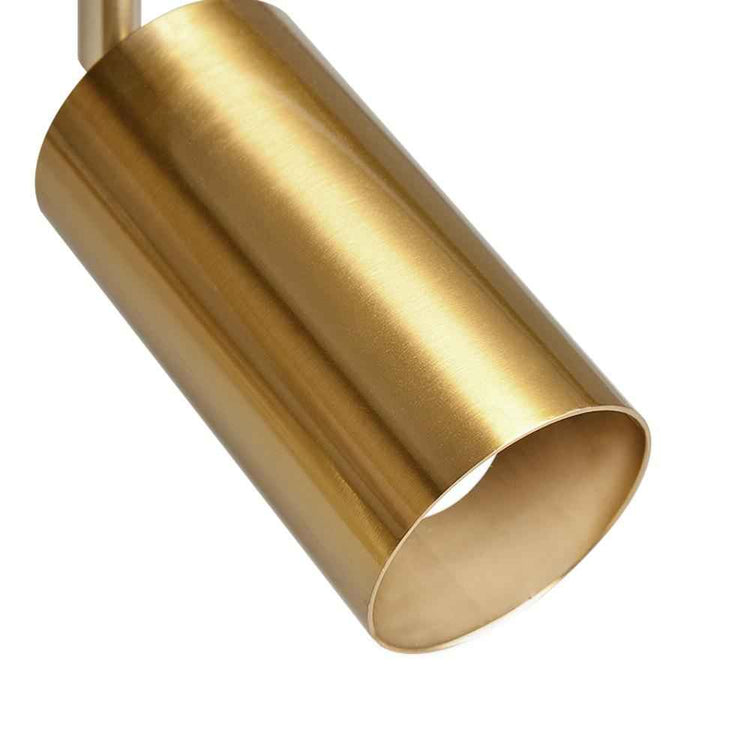 Plafonnier Laiton 1 Lumière Orientable Spot sur Rail pour Cuisine